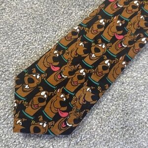 Vintage 1998 Scooby-Doo Tie Hanna-Barbera Cartoon Network